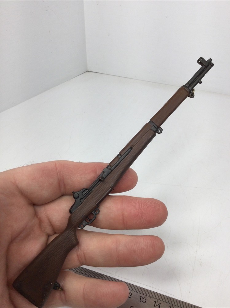 1/6 21ST CENTURY WW2 US ARMY M1 GARAND PLASTIC RIFLE ULTIMATE SOLDER HASBRO