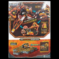Miniforce Dinoid Warrior MAGMA KYLO Red Fire Dino Head Transforming Robot 2025