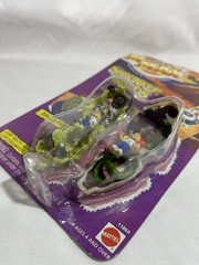 1993 Bluebird Toys Mighty Max Shrunken Heads Raptile and Brain Face