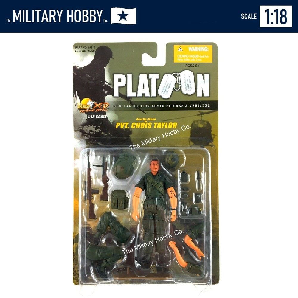 1:18 21st Century Toys Ultimate Soldier Vietnam Platoon Movie Figure – TAYLOR