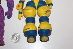 VTG 1986 Inhumanoids Liquidator & Auger Figures Loose Nice 1980s HTF Cartoon