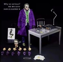 1/6 Heath Ledger Batman:The Dark Knight Joker 30CM Action Figure Model Toy Gift