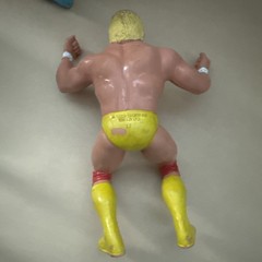 Lot 5 WWF WWE Vintage LJN Wrestling Figures – Hogan / JYD / Valentine / Ventura