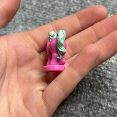 Vtg My Little Pony 1980s MLP Petite Ponies Pretty Parade Lot of 2 Pink & Yellow