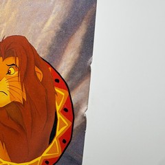 The Lion King Fighting Action Adult SIMBA 1994 Disney Toy Figure