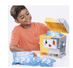 LankyBox Giant Cyborg Boxy Mystery Box 10 Surprise Toys Official Merch Ages 3+