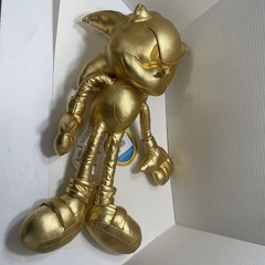 NEW Sonic The Hedgehog 21” Gold Metallic Collectible Pillow Buddy By SEGA