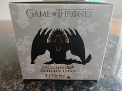 Titans Vinyl Figures Game Of Thrones Drogon, Wight Viserion 6.5 Inch