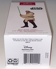 2024 STAR WARS Qui-Gon Jinn Phantom Menace 25th Hallmark Keepsake Ornament MIB