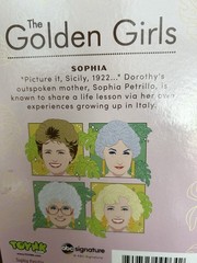 The Golden Girls Sophia Petrillo 3.75-Inch Retro Action Figure TV Collectible