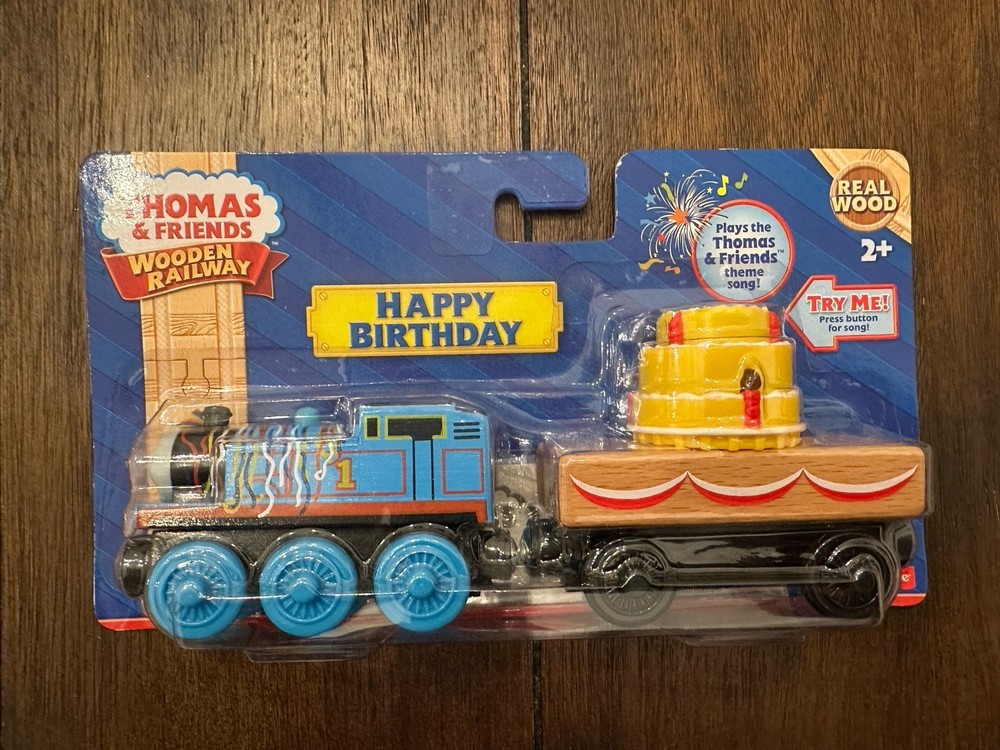 Thomas & Friends Wooden Happy Birthday Y4501 New/Sealed