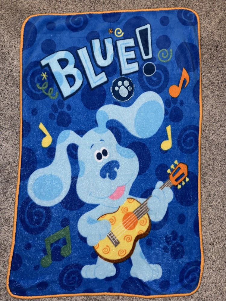 Blues Clues Plush Baby Toddler Fleece Blanket 2021 *Read*