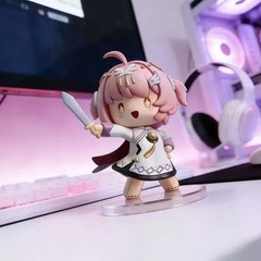 Wuthering Waves Aemeath 8cm Cute Anime Figure Model Desktop Toy Gift