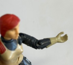 GI JOE ARAH Scarlett Figure Swivel Arm 1983 Vintage with Card and Weapon *READ*