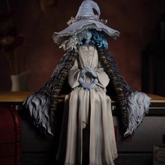 Elden Ring Ranni 1/7 Scale GK Figure Witch Anime Game Model Desktop PC Case Deco