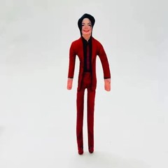 Michael Jackson Cosplay Doll Plush Stuffed Figure Abstract Joint Mobility Toy US