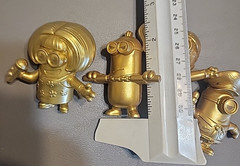 Despicable Me Minions Lot Gold Figures Golden McDonalds