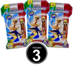 Italian Brainrot 1st Edition Chaos Trading Cards includes 3 Booster Packs