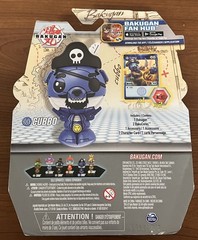 Lot of 4 Bakugan Cubbo Cosplay Pirate Dragonoid Magician Sheriff Spin Master