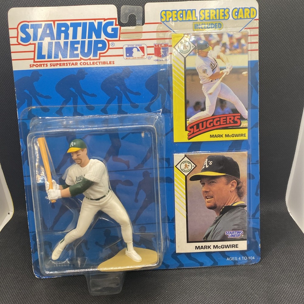 1993 Starting Lineup Mark McGwire Oakland Athletics A’s Special Series Cards