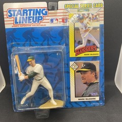 1993 Starting Lineup Mark McGwire Oakland Athletics A’s Special Series Cards