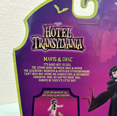1pcs Hotel Transylvania 3 Mavis and Drac Limited Edition 5.9inch Toy