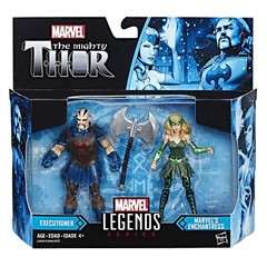 MARVEL LEGENDS 3.75-INCH SCALE MARVEL’S ENCHANTRESS & EXECUTIONER FIGURE 2-PACK