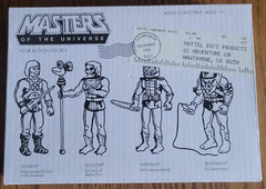 Super7 MOTU ReAction Prototype 4-Pack Figure Set SDCC 2015 Exclusive MINT Box
