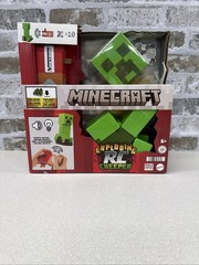 Minecraft Exploding RC Creeper Car Lights & Sounds with DLC Code Mattel – NEW