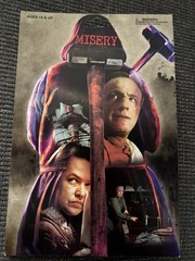 Misery Bad Bunny Custom Sledgehammer Figure Stephen King Card Bubble Horror NEW
