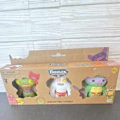 Fuggler Collectible Figures Set 3-Pack Ugly Monsters TMNT Multicolor Ages 6+