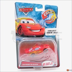 Disney Pixar Cars Lightning McQueen 2014 Color Changers 2 paint jobs- stickered