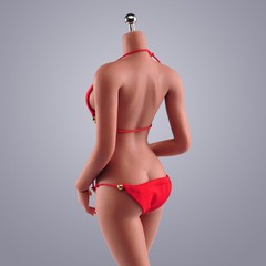 US ANT 1/6 T303H Dark Skin Slim Girl 12″ Female Seamless Action Figure Body Toys