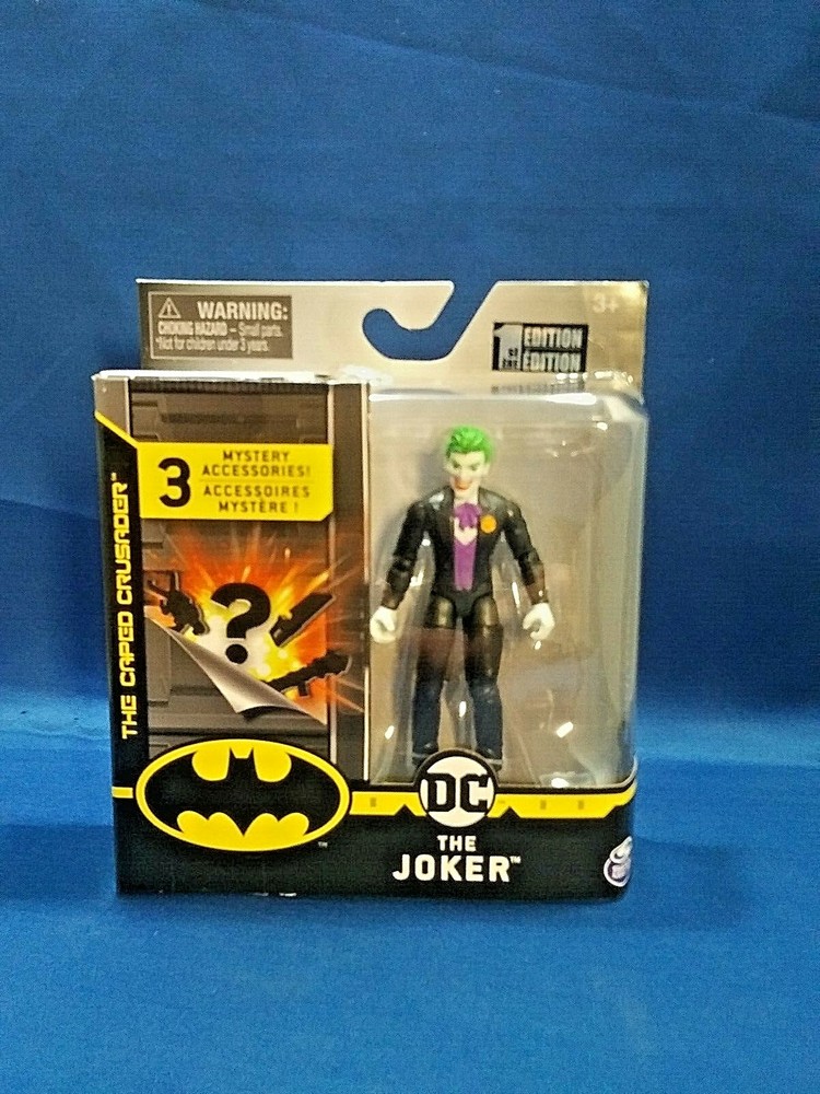DC THE JOKER Figure 1st Edition 3 Mystery Accessories Spin Master Creature Chaos
