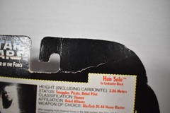 1997 STAR WARS THE POWER OF THE FORCE Han Solo Carbonite Block Figure NEW