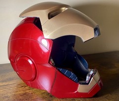 Marvel Legends Series Iron Man Helmet TESTED *Fully functional*