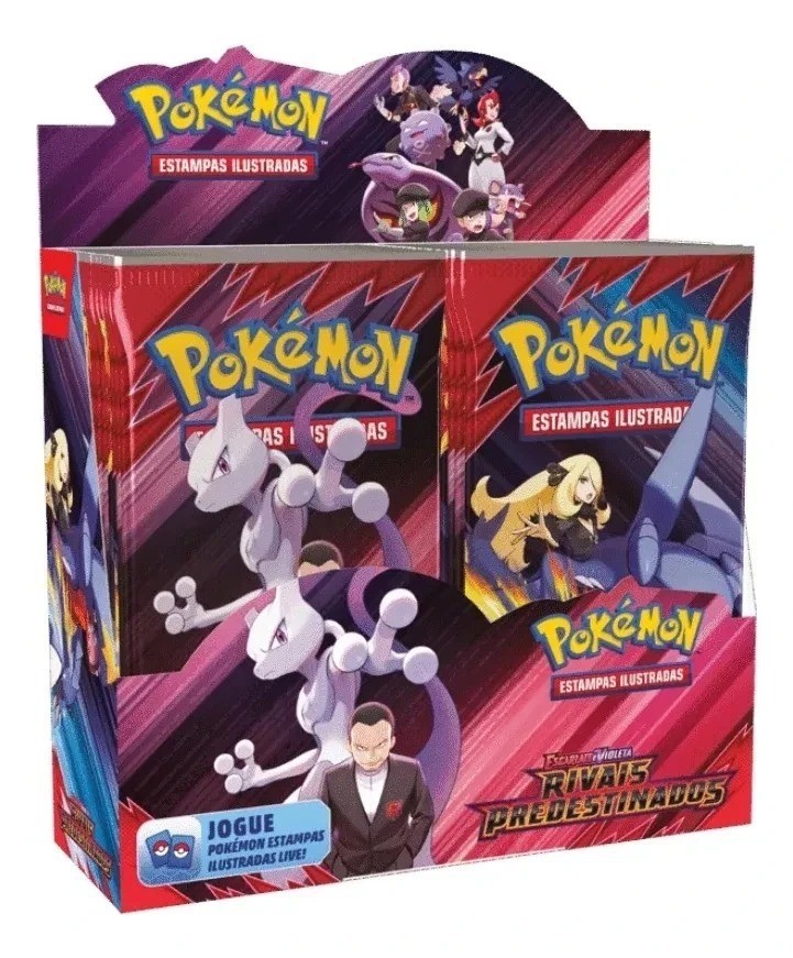 Pokemon EV10 Destined Rivals Booster Box Display 36 PACK Brazilian Game 216 Card