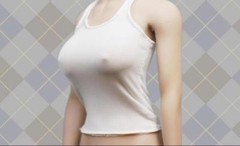 1/6 women white tank top vest classic for 12″ female figure phicen kumik ❶USA❶