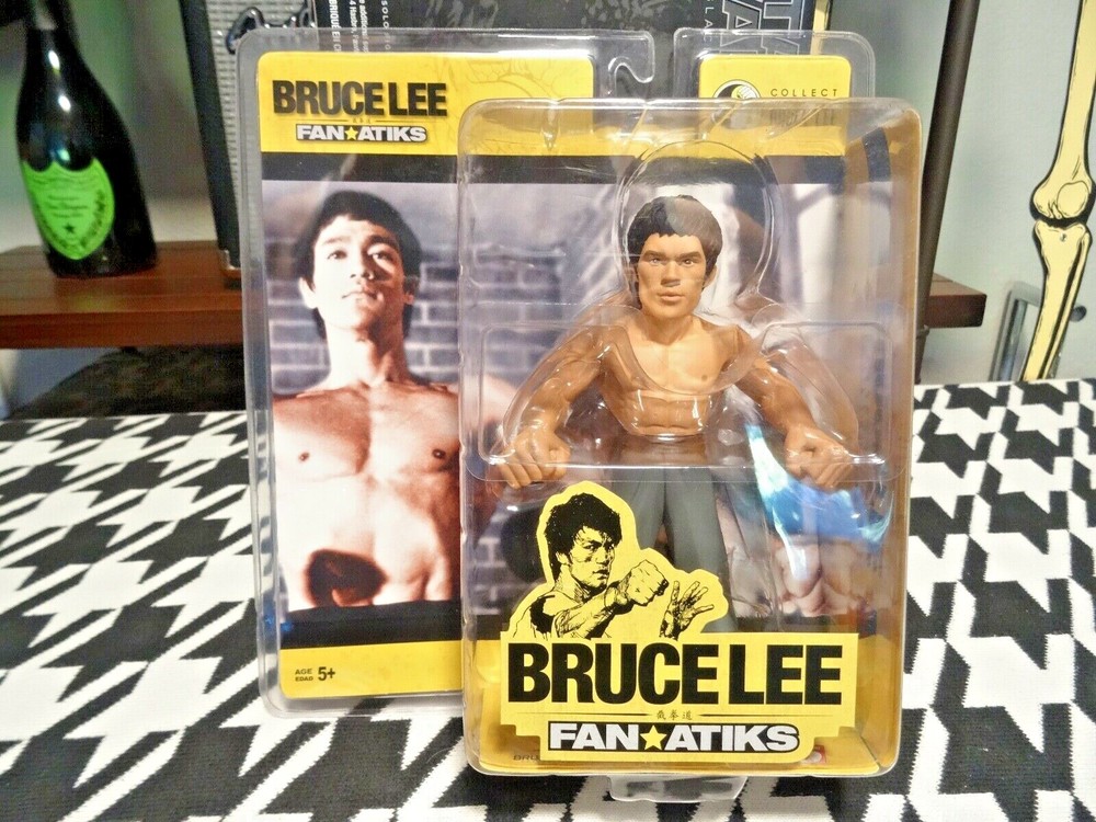 NEW RARE + BRUCE LEE Action Figure ROUND 5 FAN ATIKS ENTER THE DRAGON