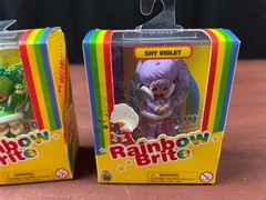 Rainbow Brite Series 2- Shy Violet & Patty O’Green Figures Cheebee