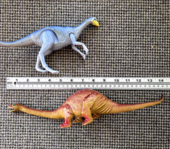 Lot of (37) DINOSAUR TOYS Assorted Sizes / Species PREHISTORIC FIGURINES Hobby