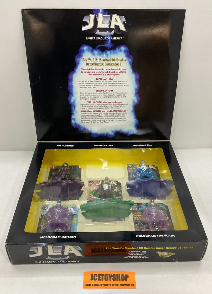 1998 KENNER JUSTICE LEAGUE OF AMERICA DC COMICS SUPER HEROES COLLECTION 1 MISB