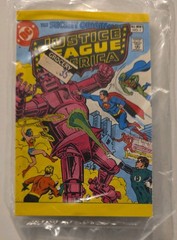 Complete Set 8 1981 Leaf DC Secret Origin Mini Comics 6 STILL SEALED WITH CANDY!