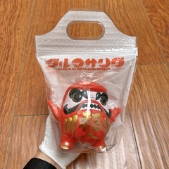 Uky DayDreamer Red Dharmasanda 5″ Soft Vinyl Figure Sofubi Yuki Kaiju Japan 2023