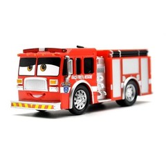 Disney Pixar Cars Firetruck Cow Tractor 1:55 Diecast Frank Model Car Toys Gift