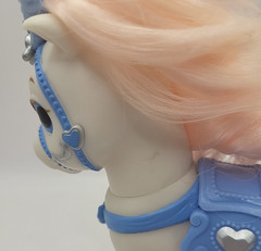 Disney Princess Palace Pets Cinderellas Blue and White Pony “Bibbidy” Pink Mane