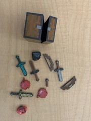 Minecraft Toys and Accessories Lot of Figures Animals And Accessories
