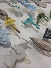 Vintage 1994 Micro Machines Star Trek Collection TV Movie Ships Lot of 15