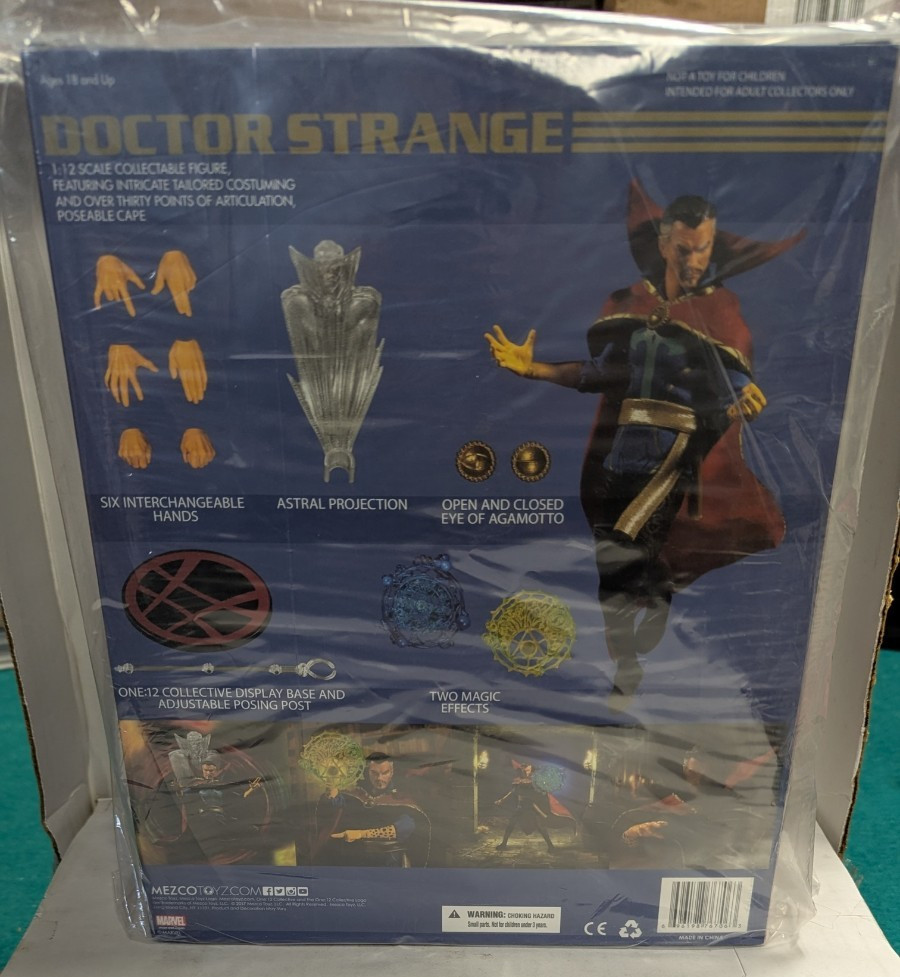 Authentic Mezco Toyz One 12 Collective Marvel Doctor Strange Figure New 2017 Dr