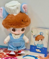 Authentic DIMOO WORLD x PIXAR Series Blind Box Figures Toy Plush Pendant Doll